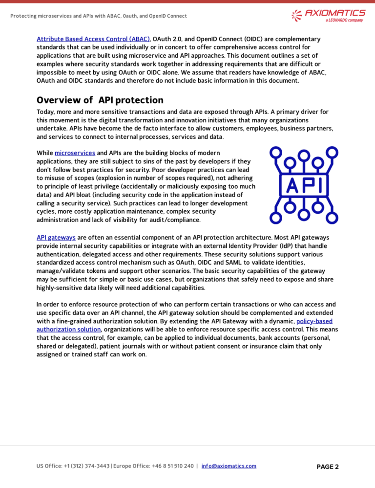 A sneak peek at how you can protect microservices and APIS with dynamic authorization