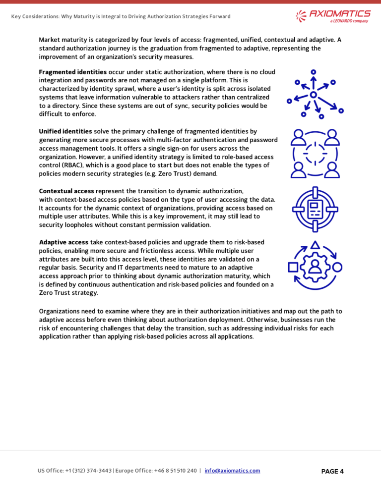 A sneak peek at why maturity is integral to driving authorization strategies forward