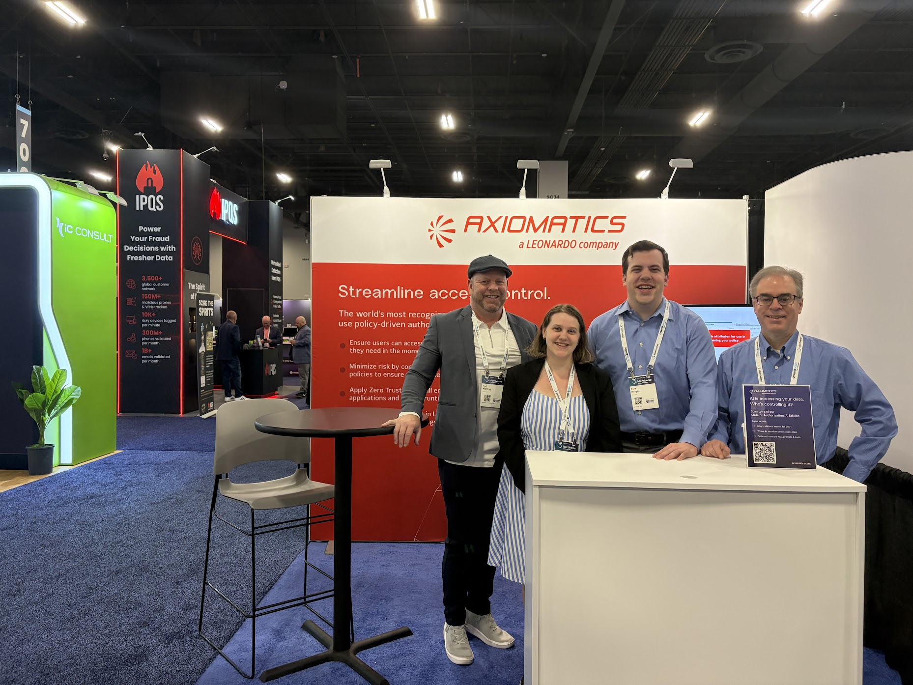 Axiomatics team at Identiverse